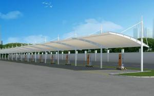 石家庄膜结构停车棚