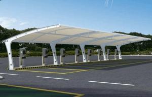 石家庄膜结构停车棚