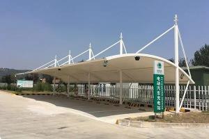 石家庄膜结构停车棚